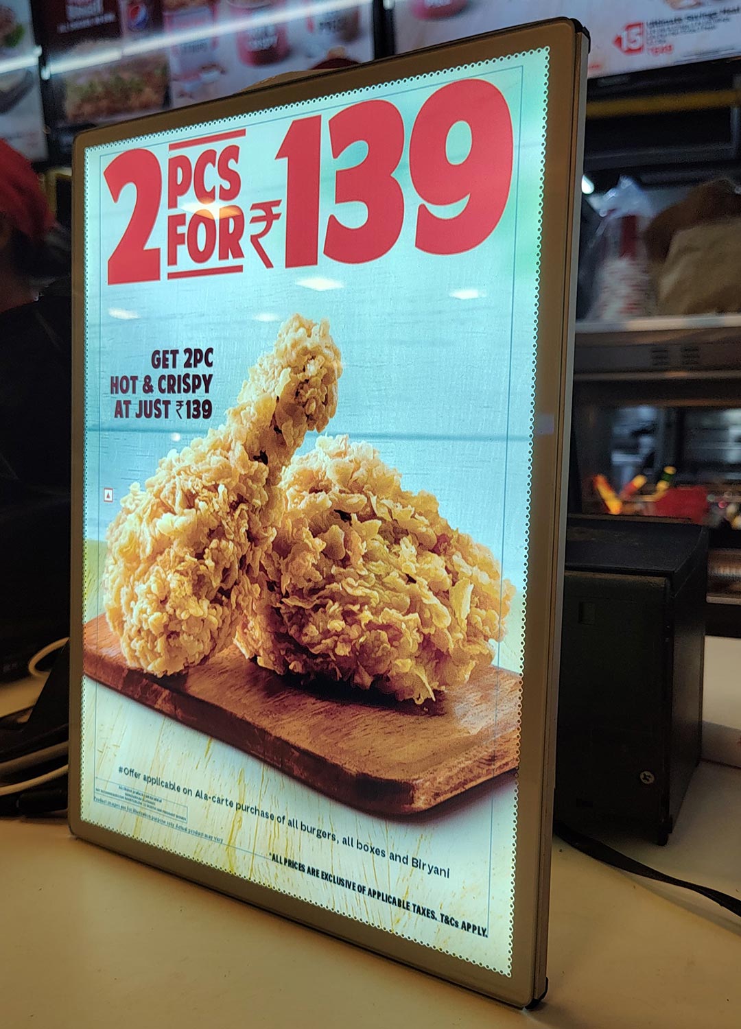 Changeable Desk Standee Changeable Desk Standee